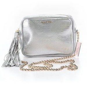 NWOT Victoria Secrets Silver Purse